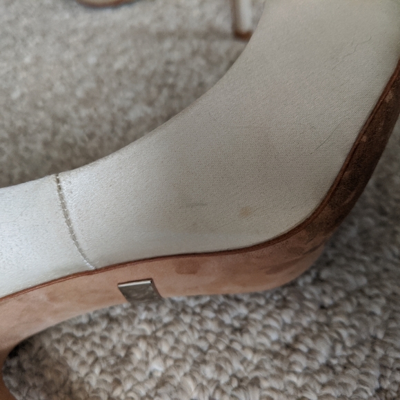 Badgley Mischka open toe wedding pump - Picture 8 of 10